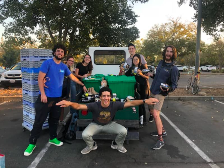 Students of the Food Recovery Network 